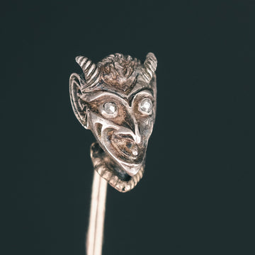 Early Victorian Devil Pin - Lost Owl Jewelry