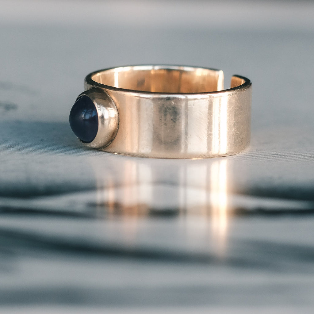 Edwardian Amethyst Cigar Band - Lost Owl Jewelry