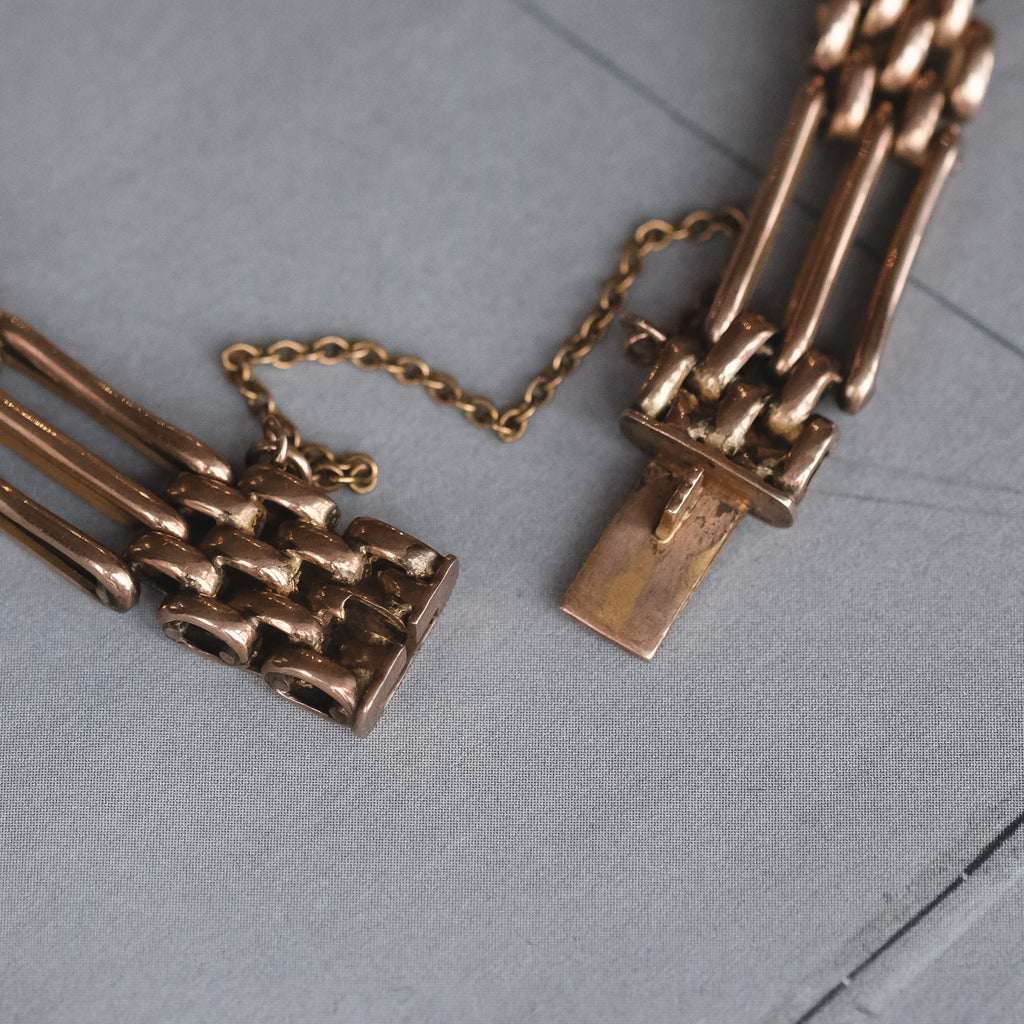 Edwardian Gate - Link Bracelet - Lost Owl Jewelry