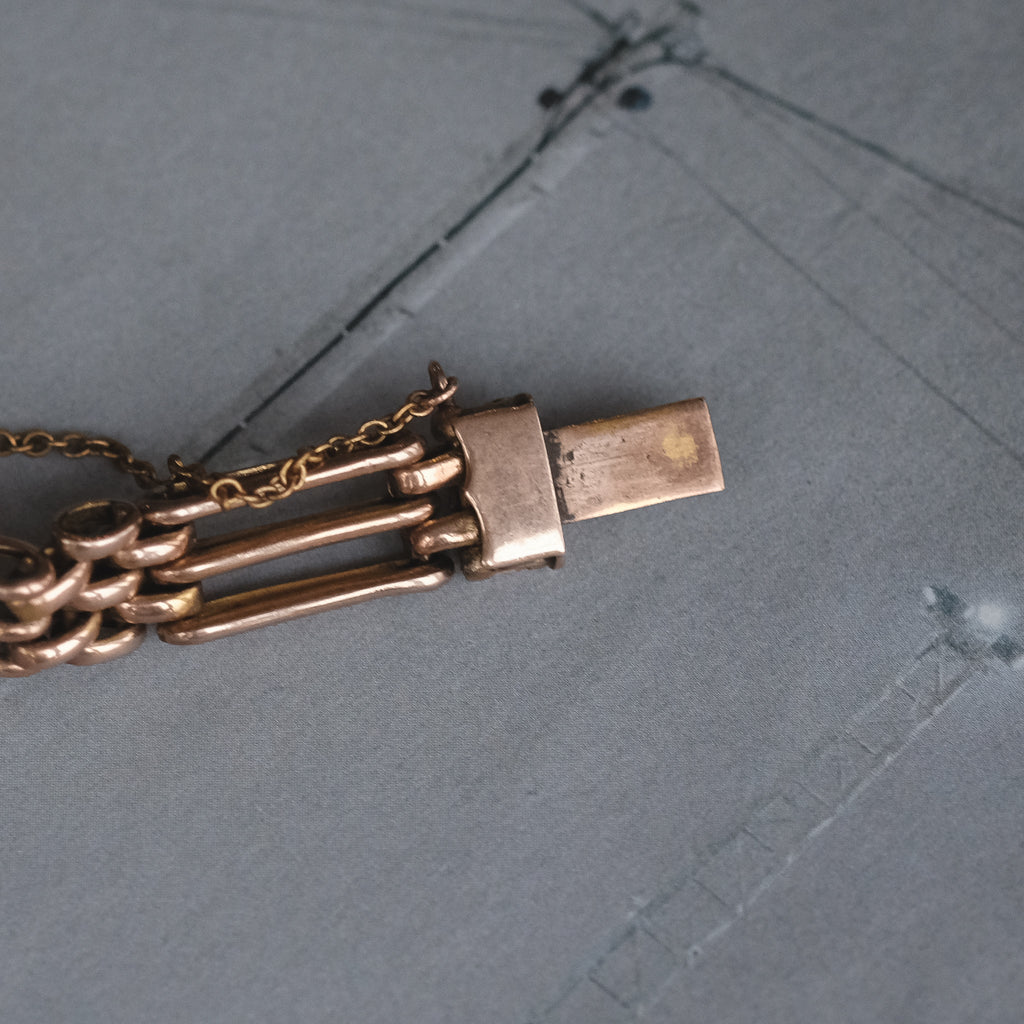 Edwardian Gate - Link Bracelet - Lost Owl Jewelry