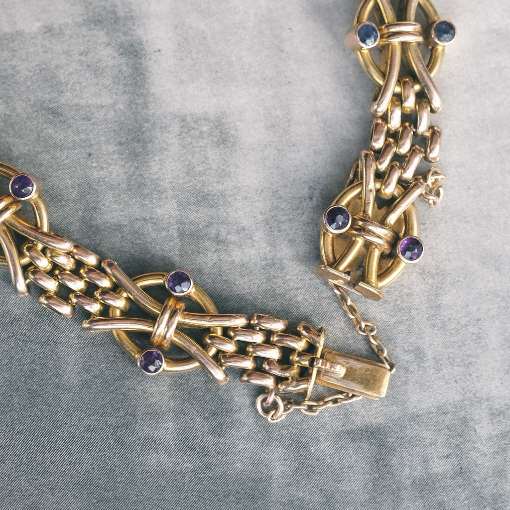 Edwardian Gate Link Bracelet - Lost Owl Jewelry