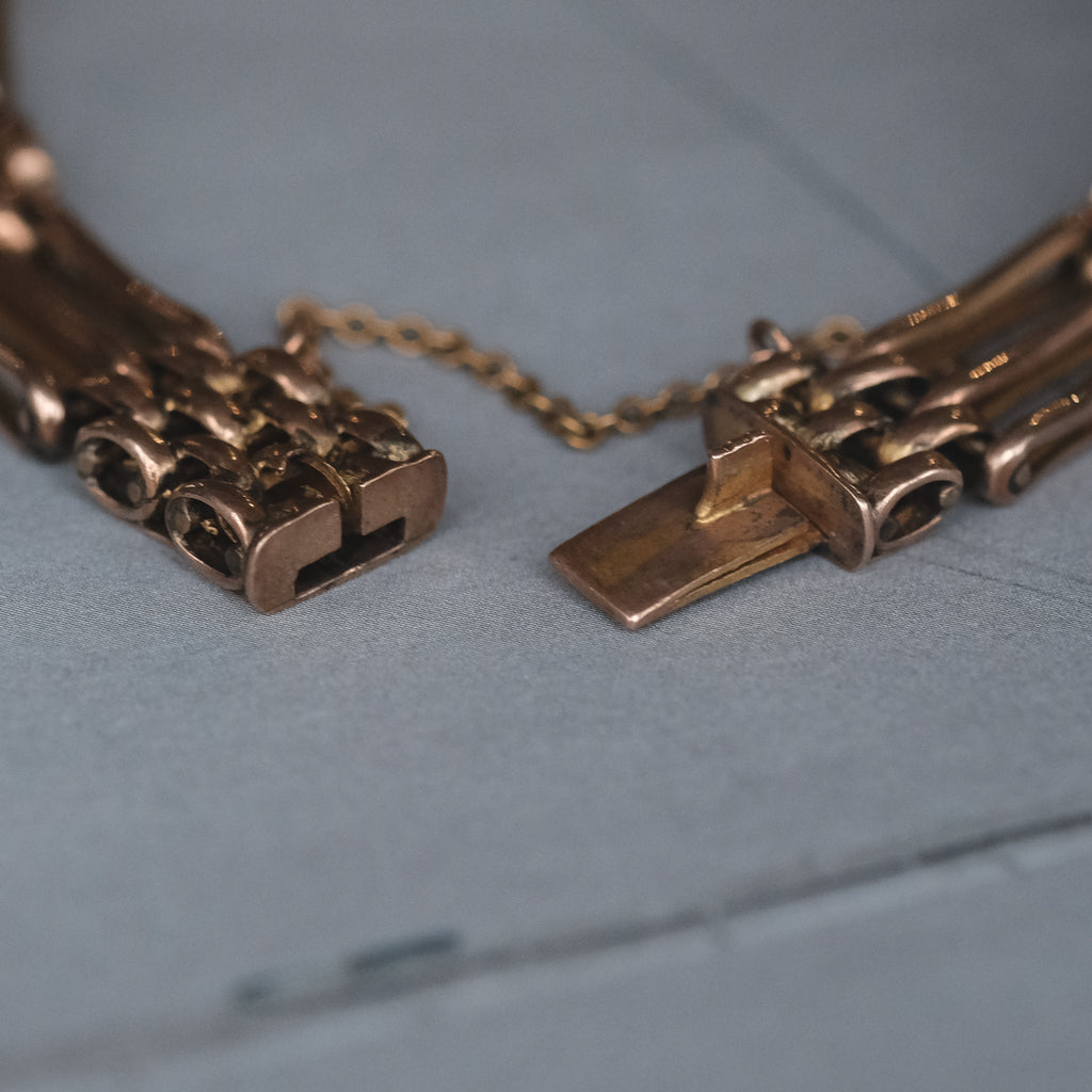Edwardian Gate - Link Bracelet - Lost Owl Jewelry