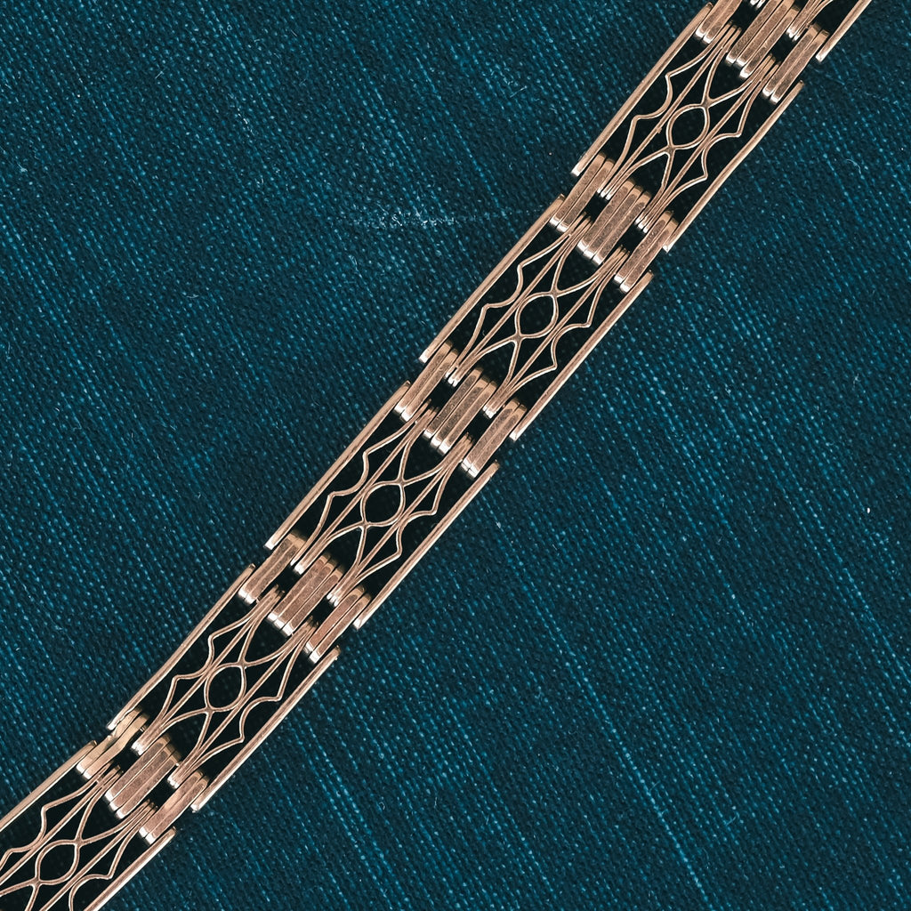 Edwardian Gate - Link Bracelet - Lost Owl Jewelry