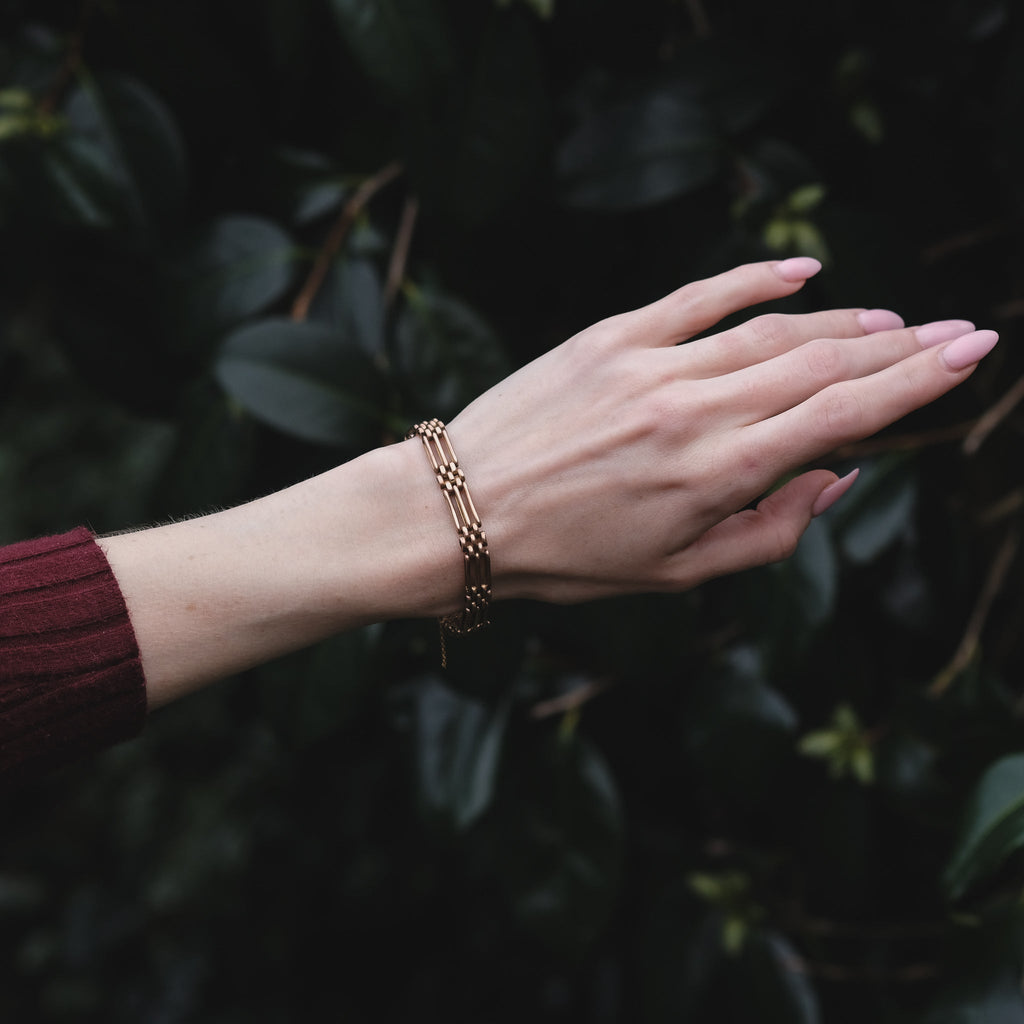 Edwardian Gate - Link Bracelet - Lost Owl Jewelry