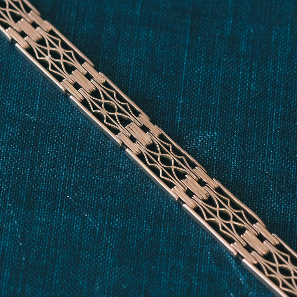 Edwardian Gate - Link Bracelet - Lost Owl Jewelry