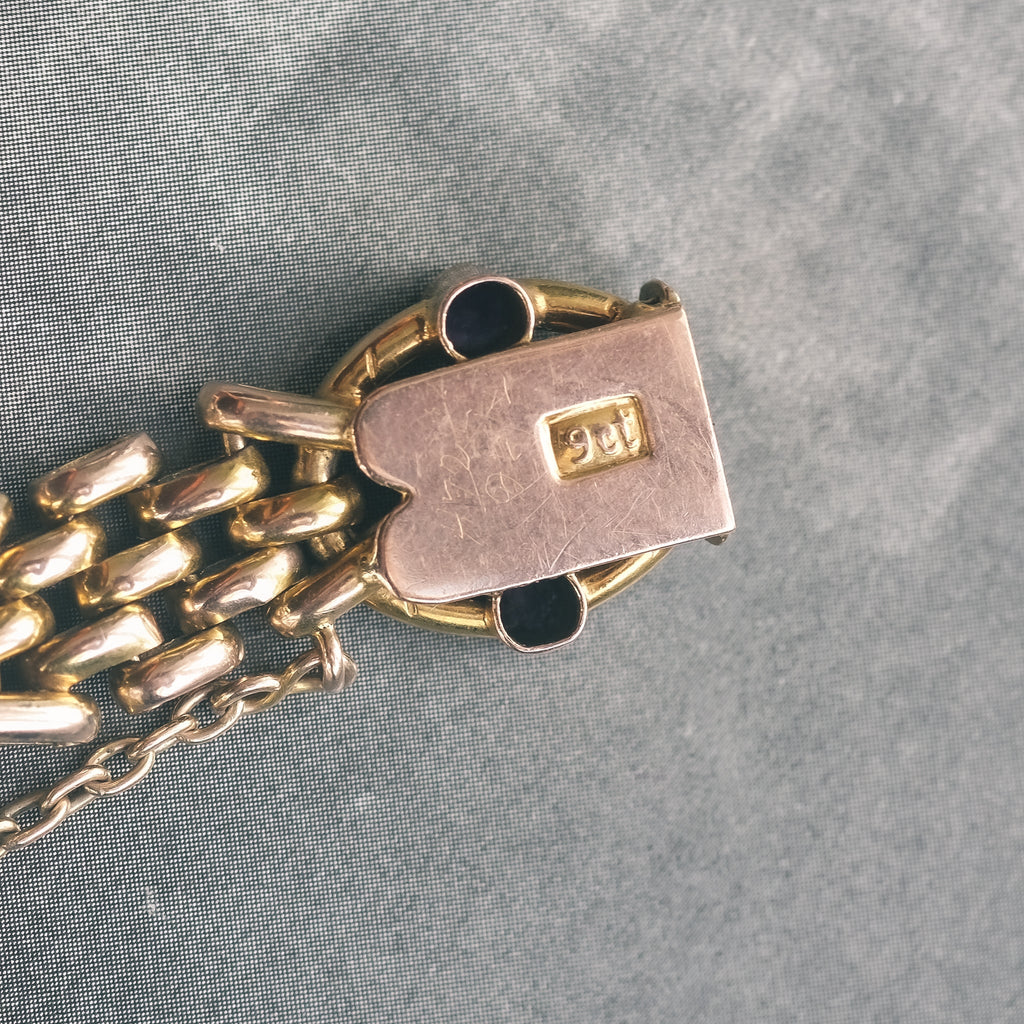 Edwardian Gate Link Bracelet - Lost Owl Jewelry