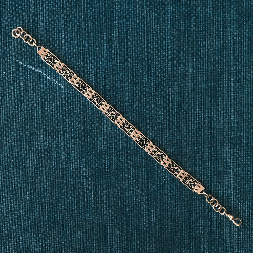 Edwardian Gate - Link Bracelet - Lost Owl Jewelry