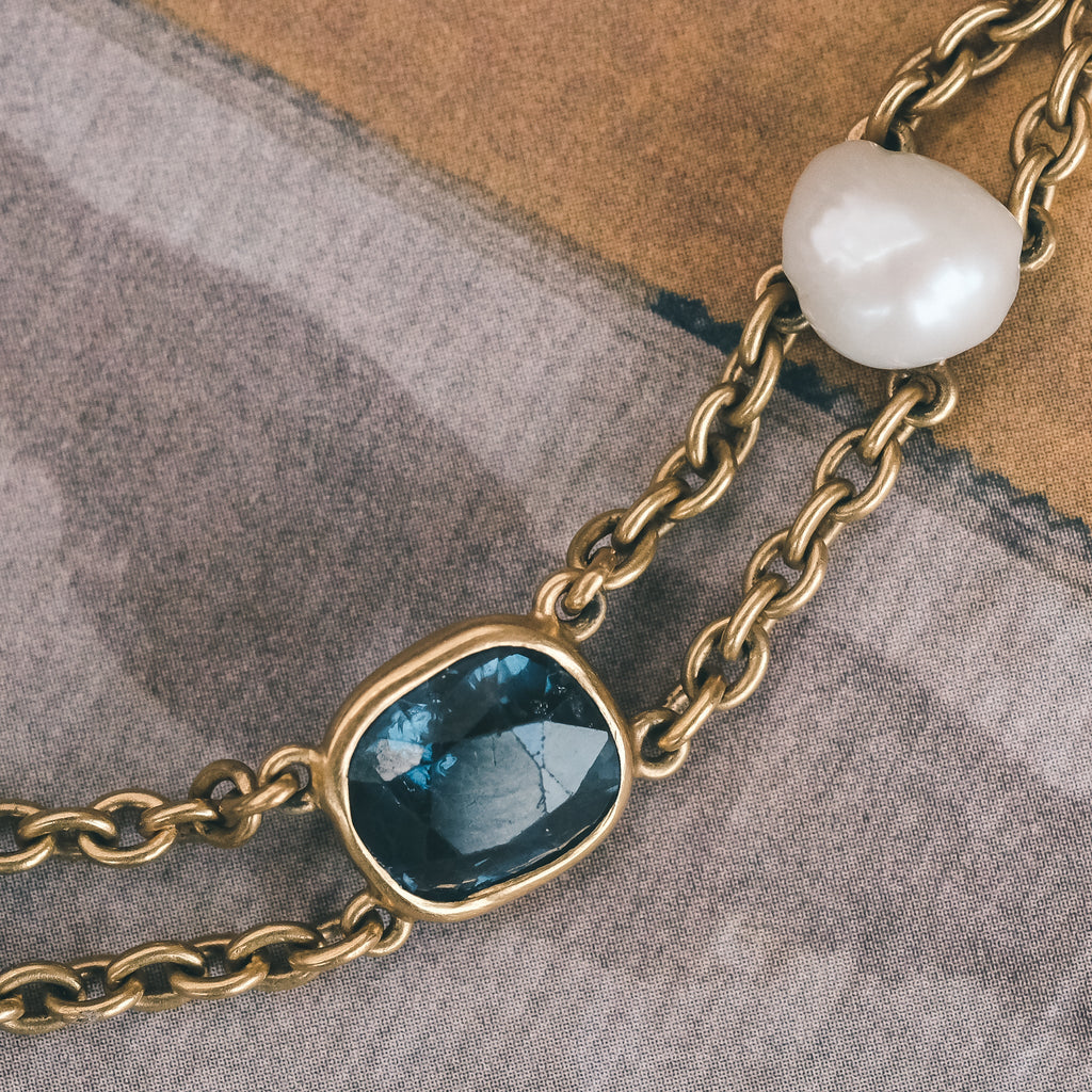 Edwardian Multigem Bracelet - Lost Owl Jewelry