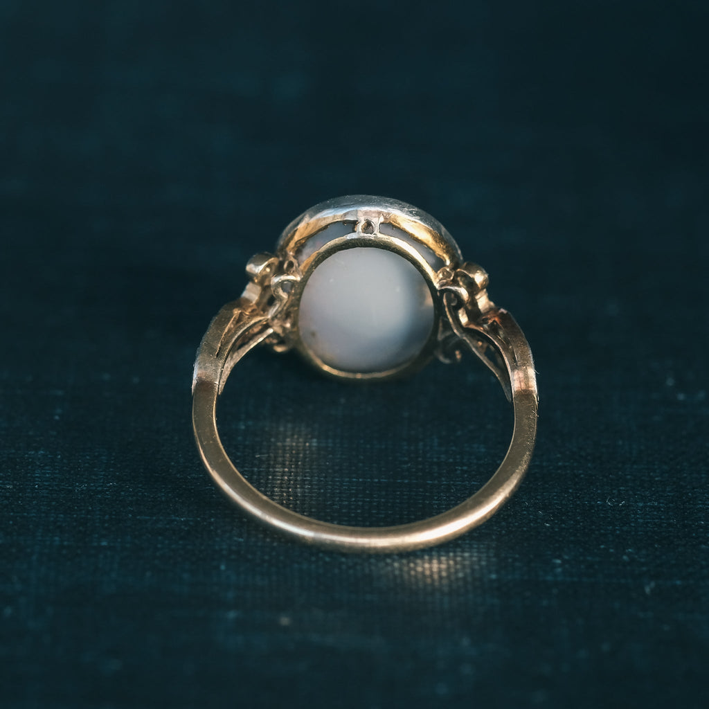 Edwardian Opal Cocktail Ring - Lost Owl Jewelry