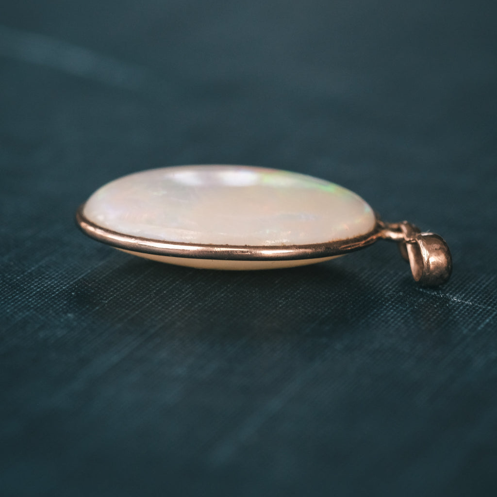 Edwardian Opal Pendant - Lost Owl Jewelry