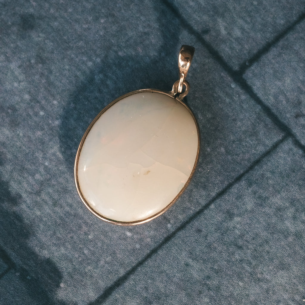 Edwardian Opal Pendant - Lost Owl Jewelry