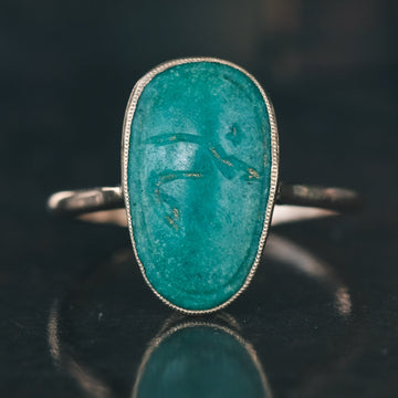 Edwardian Snakes & Stars Ring - Lost Owl Jewelry