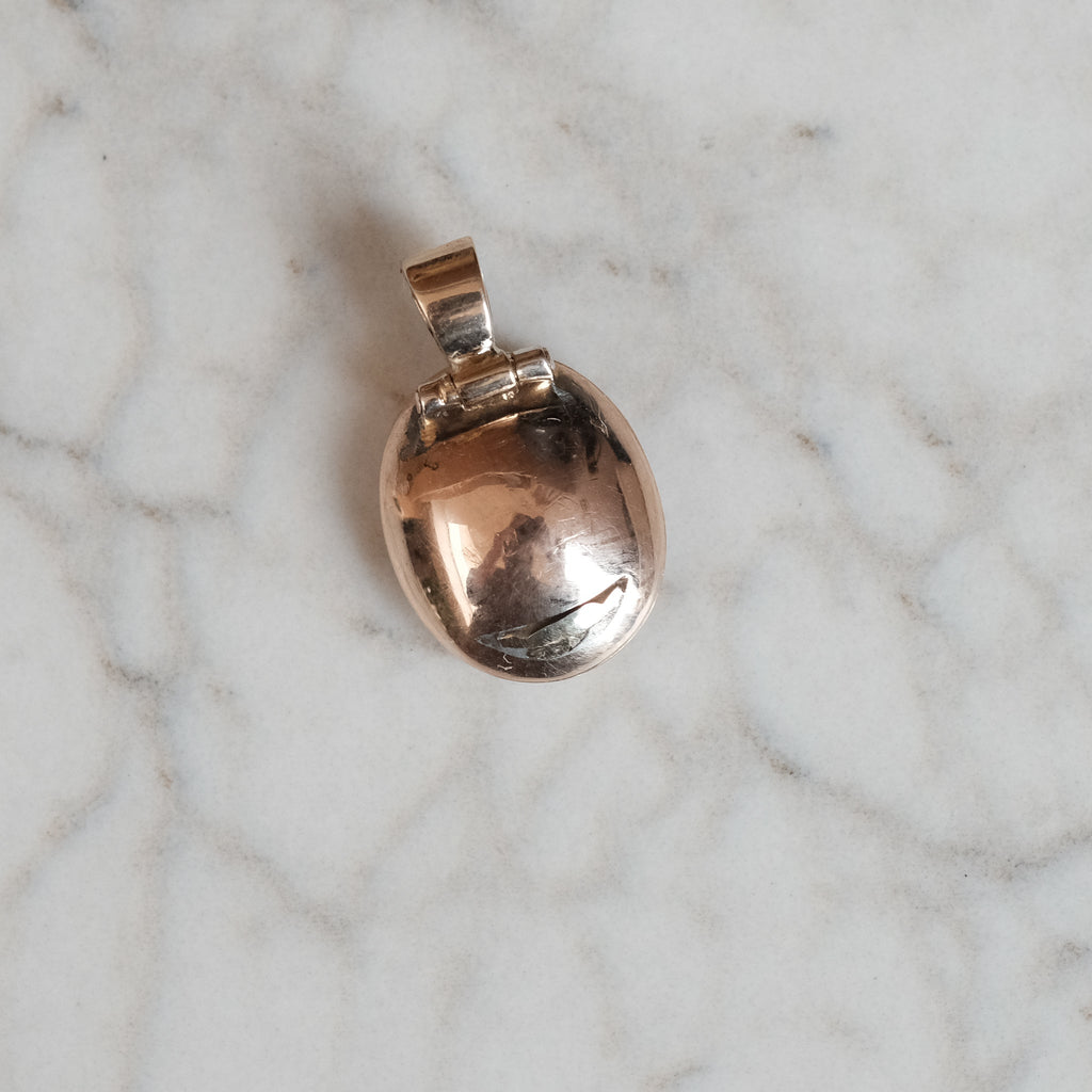 Georgian Aperol Spritz Pendant - Lost Owl Jewelry