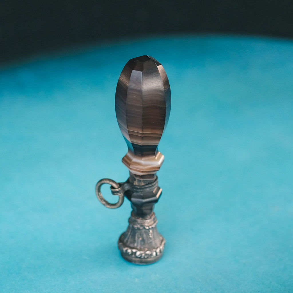 Georgian Miniature Desk Seal Pendant - Lost Owl Jewelry