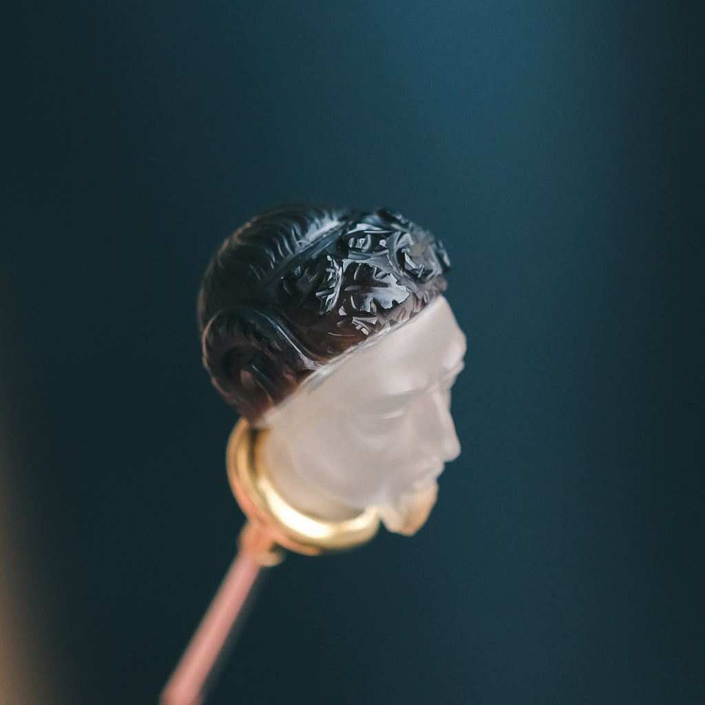 Georgian Pan Stick Pin - Lost Owl Jewelry