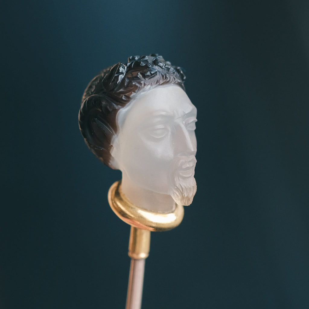 Georgian Pan Stick Pin - Lost Owl Jewelry