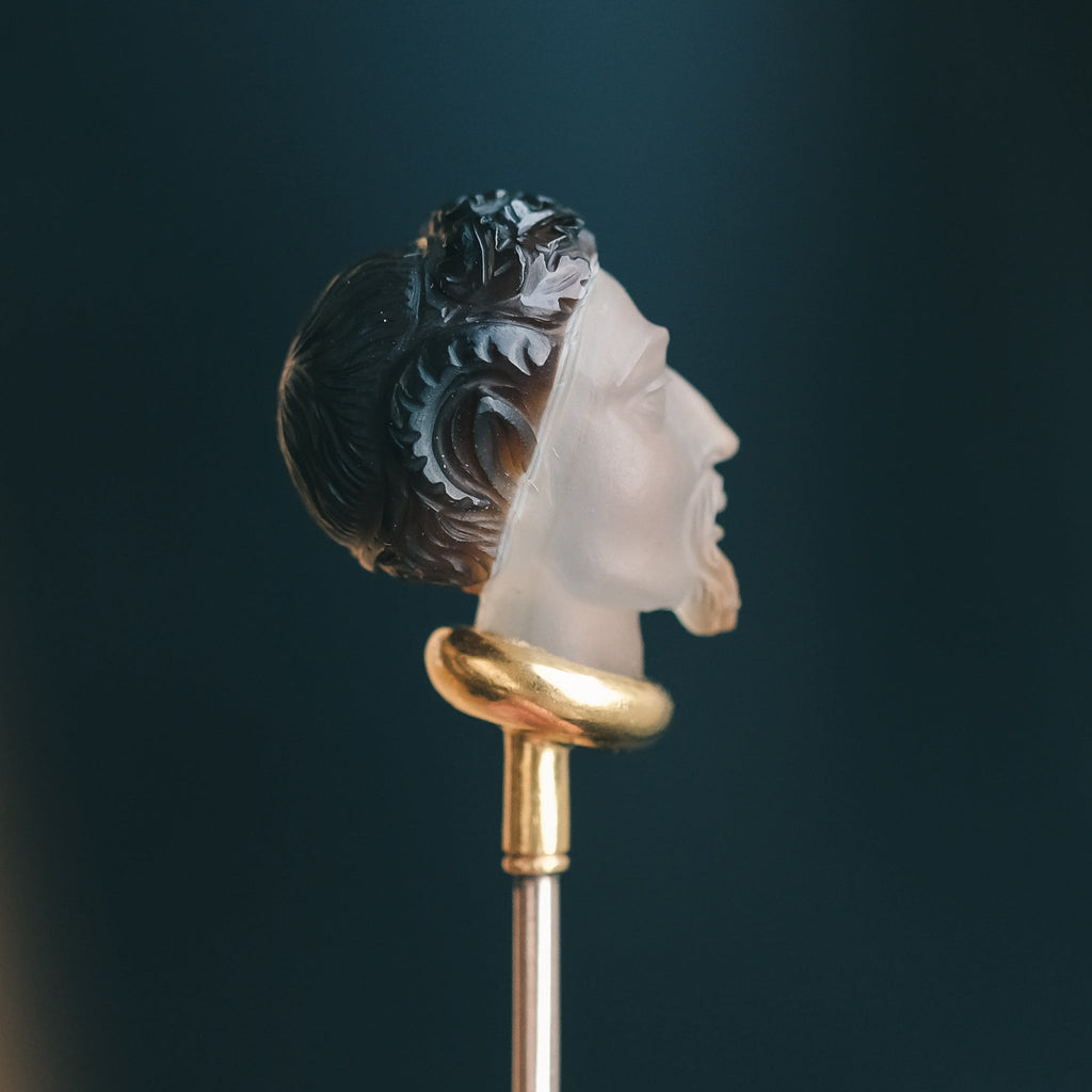 Georgian Pan Stick Pin - Lost Owl Jewelry