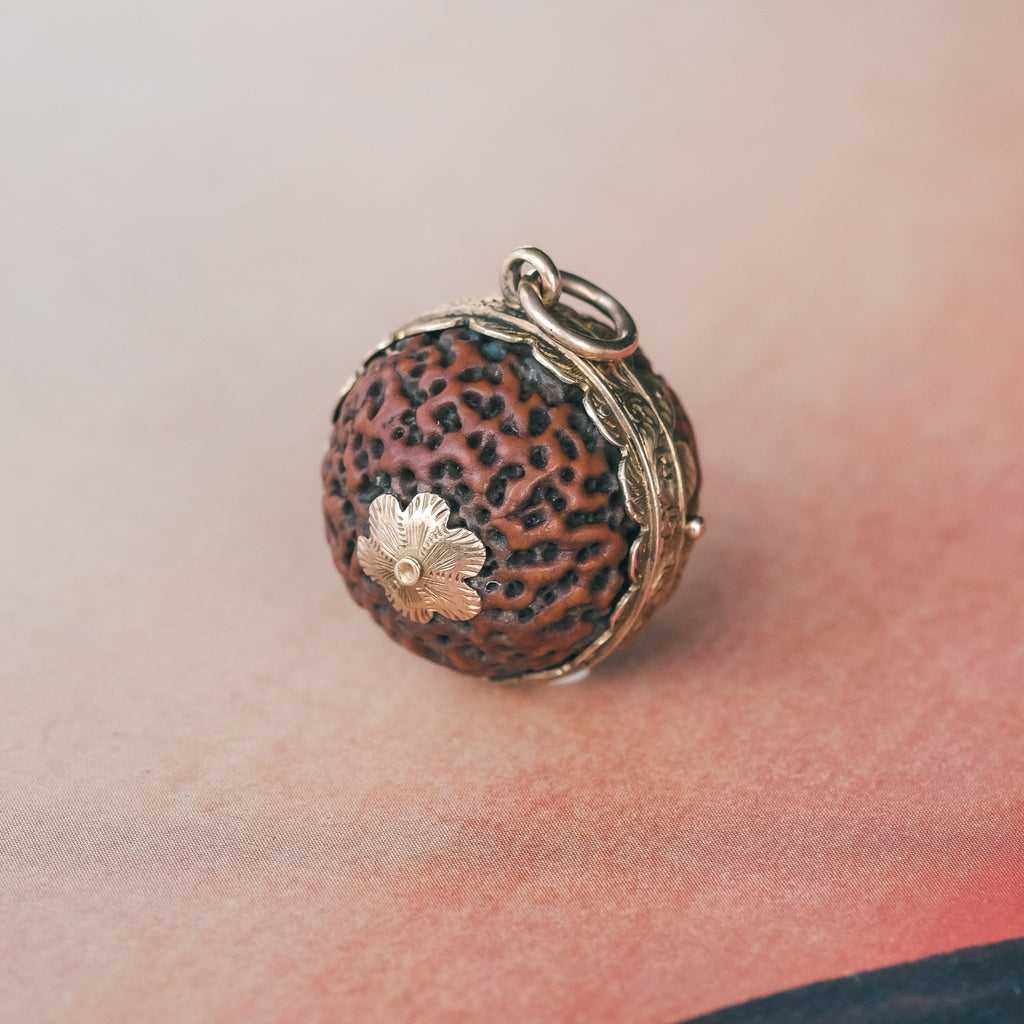 Georgian Quandong Seed Locket - Lost Owl Jewelry