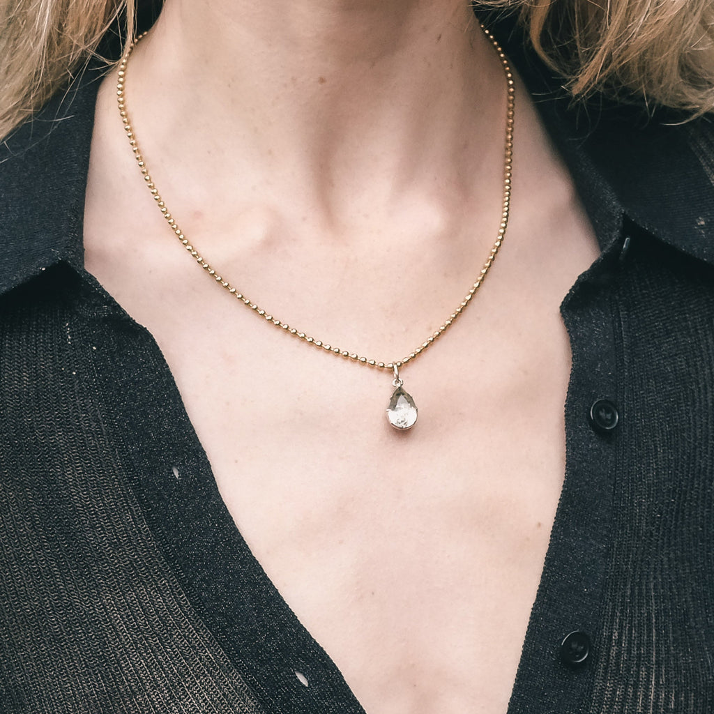 Georgian Teardrop Pendant - Lost Owl Jewelry