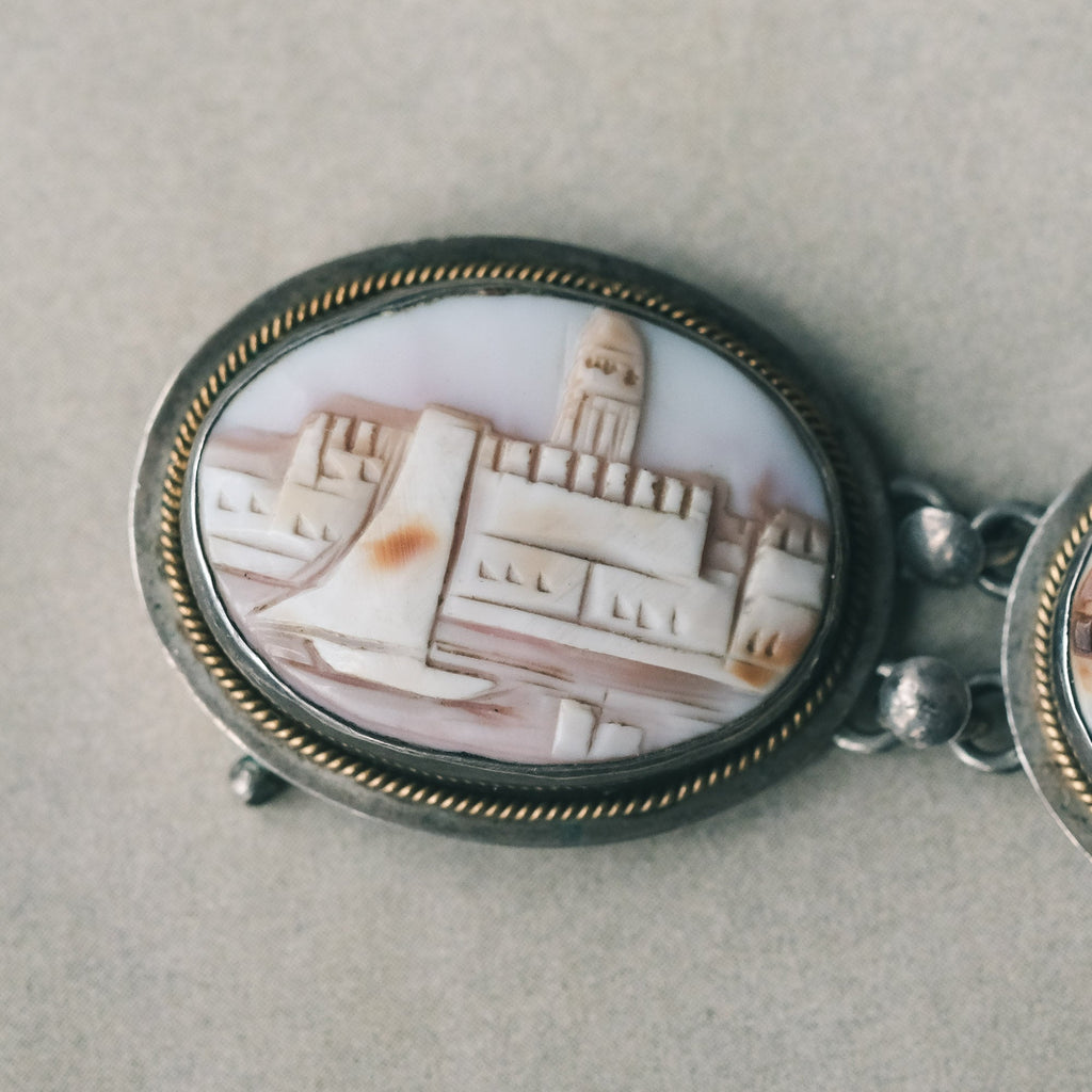 Grand Tour Naples Cameo Bracelet - Lost Owl Jewelry