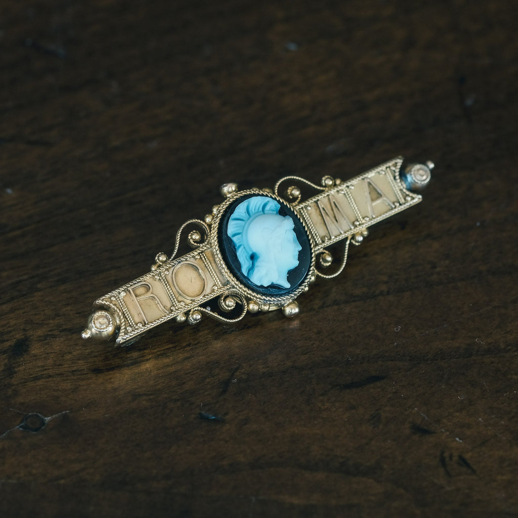 Grand Tour ROMA Brooch - Lost Owl Jewelry