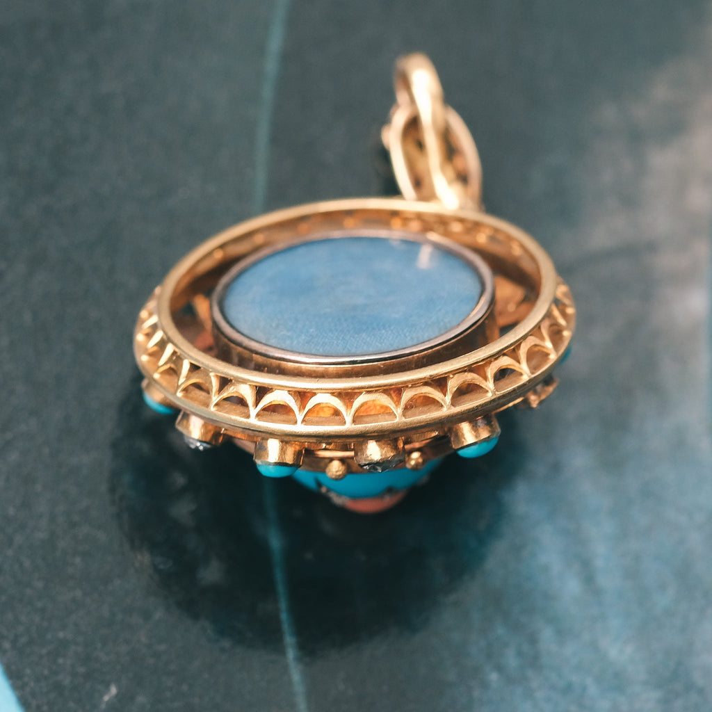 High Victorian Star Locket - Lost Owl Jewelry