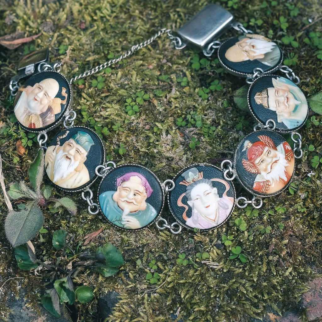 Japanese "Seven Gods of Fortune" Bracelet - Lost Owl Jewelry