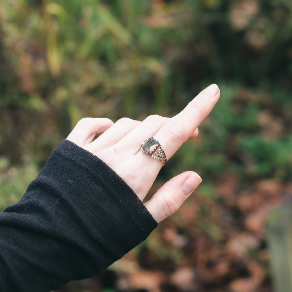 Lost Owl Cupid Intaglio Ring - Lost Owl Jewelry
