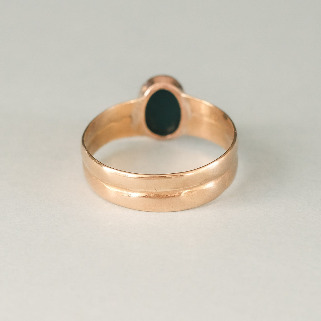 Lost Owl Forget - Me - Not Signet Ring - Lost Owl Jewelry