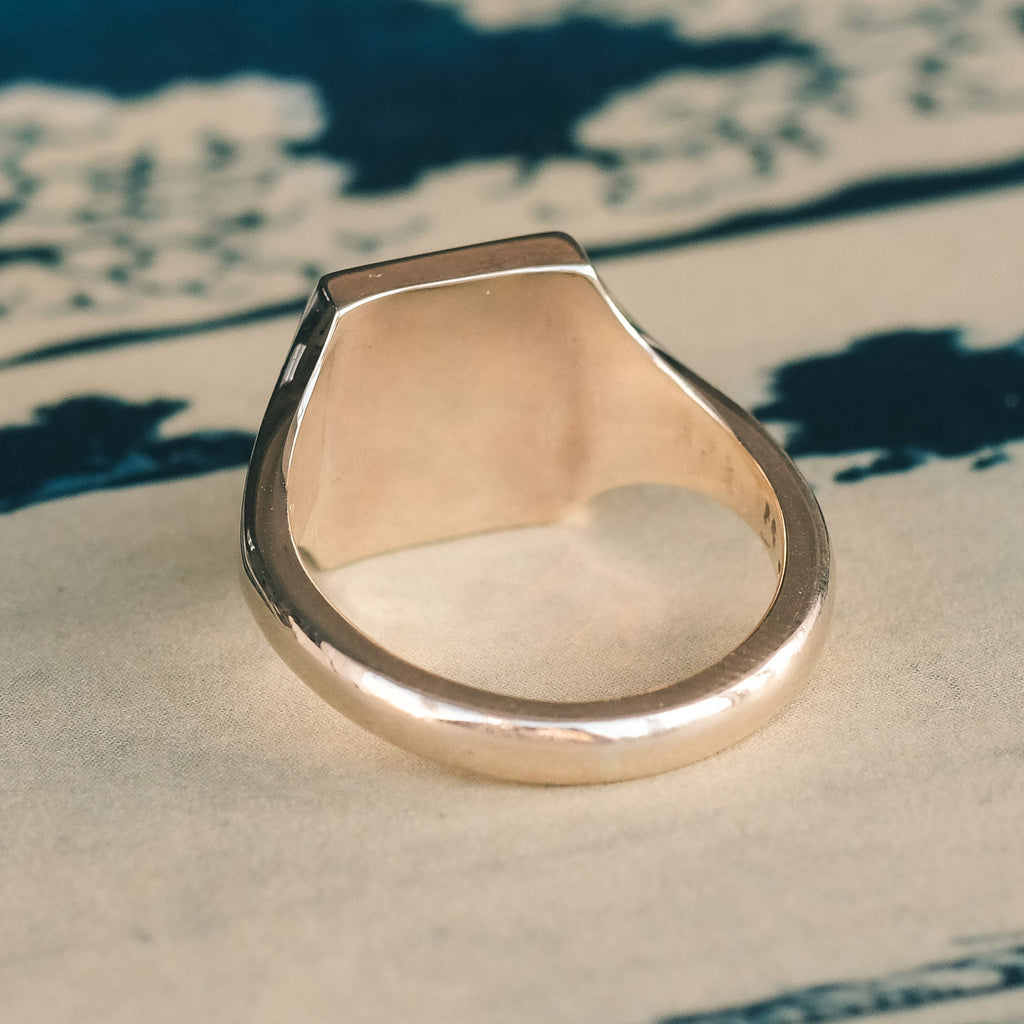 Lost Owl Garden of Eden Signet Ring - Lost Owl Jewelry