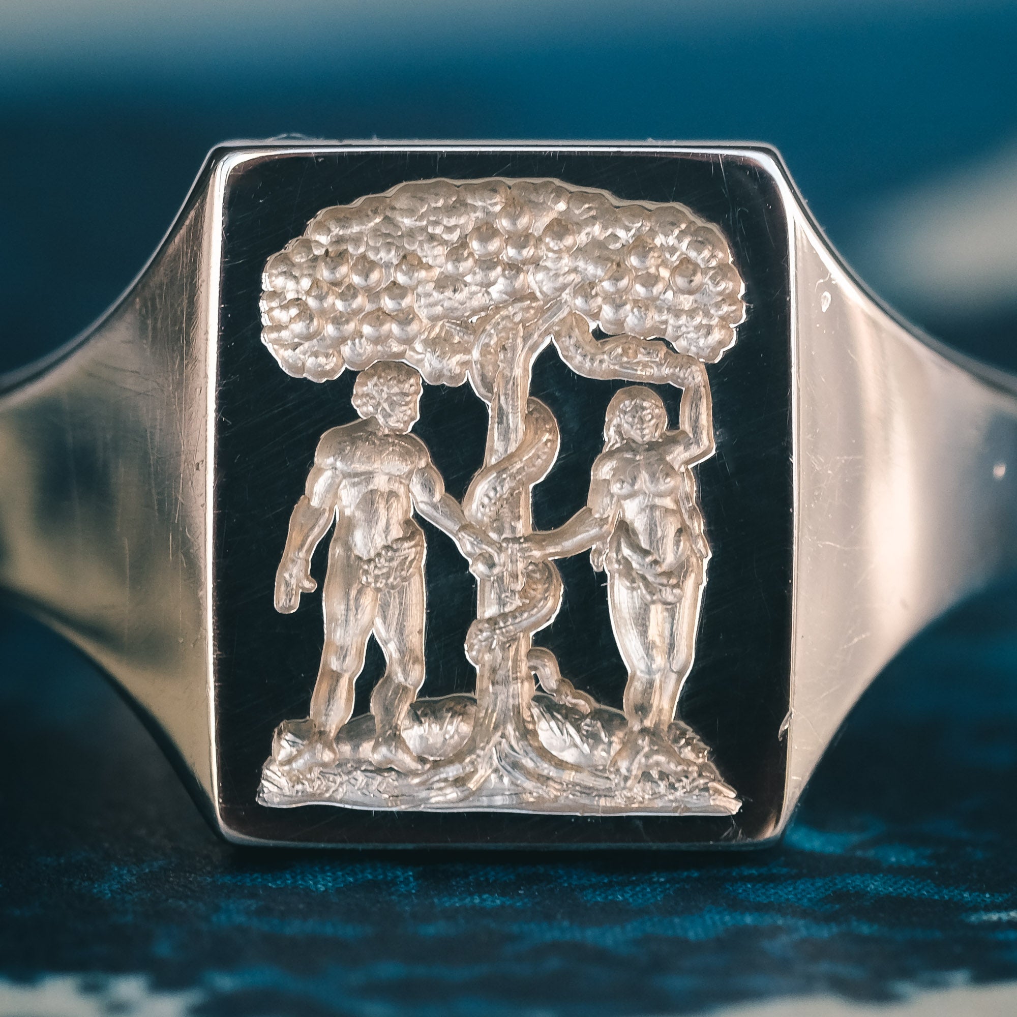 Lost Owl Garden of Eden Signet Ring – Lost Owl Jewelry