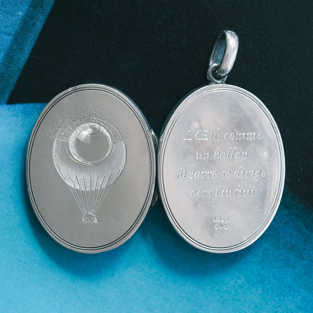Lost Owl Strange Balloon Locket – Lost Owl Jewelry