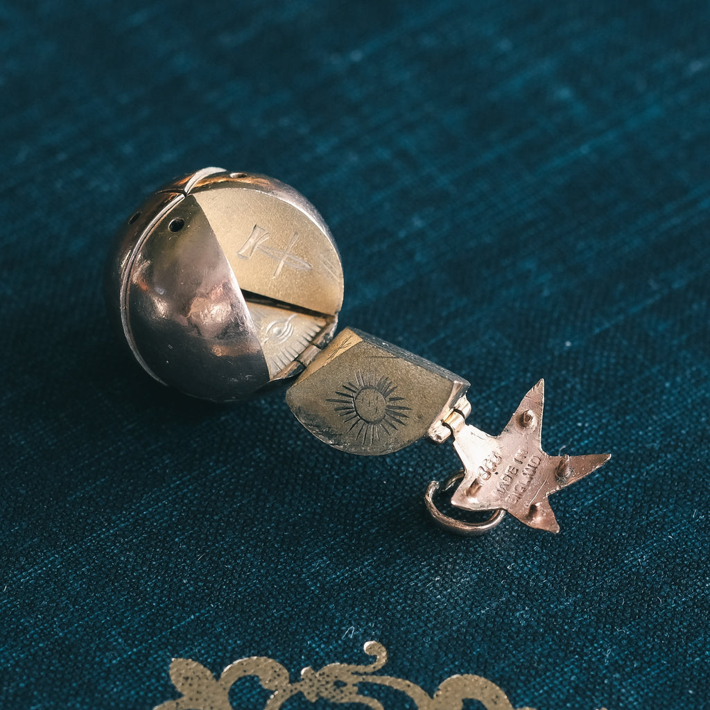 Masonic Order of the Eastern Star Orb - Lost Owl Jewelry