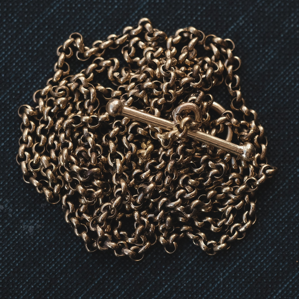 Mid-Century Long Chain – Lost Owl Jewelry