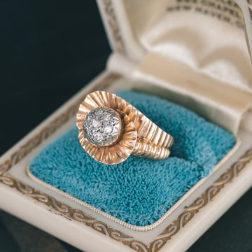 Mid - Century Scallop Shells Ring - Lost Owl Jewelry