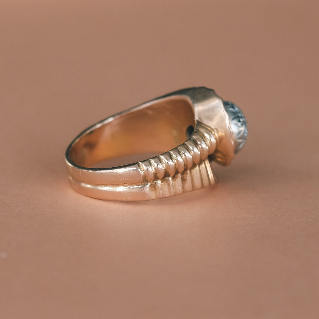 Mid - Century Scallop Shells Ring - Lost Owl Jewelry