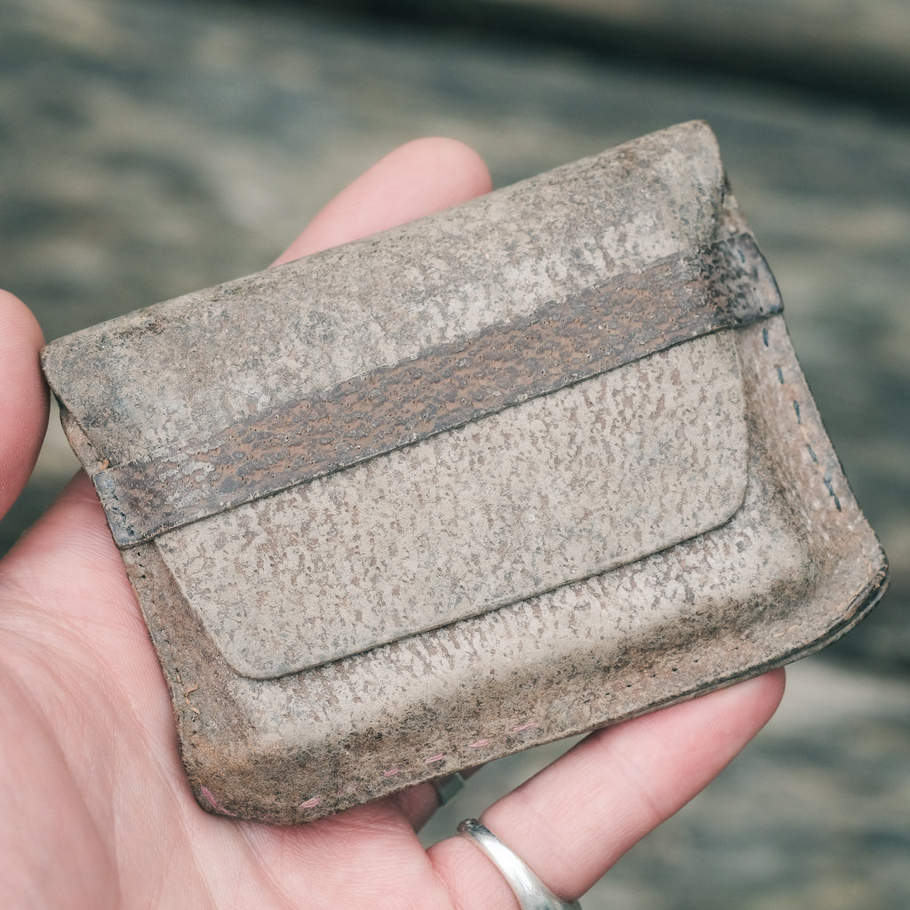 Mid-Century Silver Compact - Lost Owl Jewelry