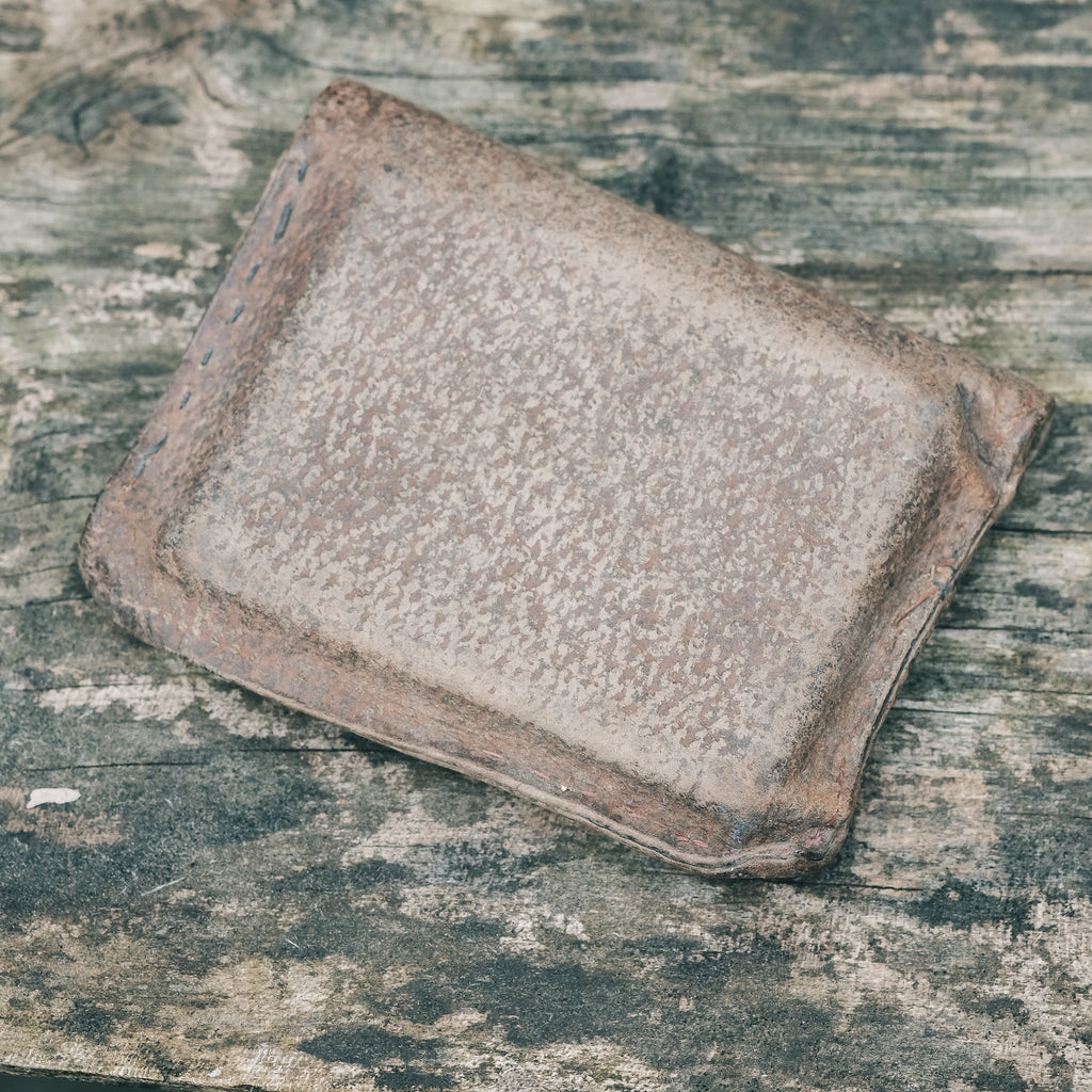 Mid-Century Silver Compact - Lost Owl Jewelry