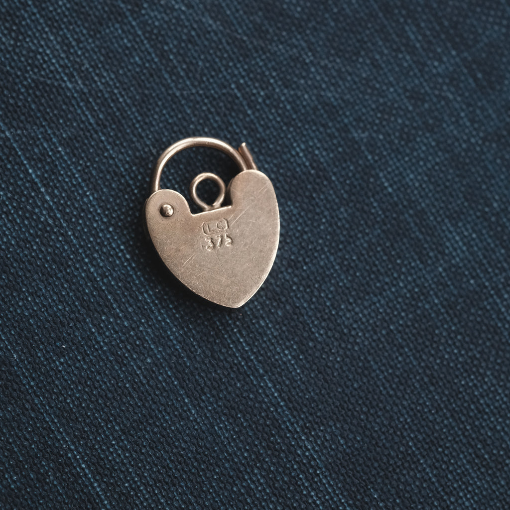 Mini Heart Padlock - Lost Owl Jewelry