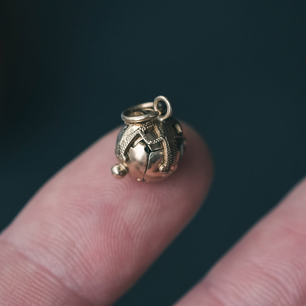 Mini Masonic Ball Fob - Lost Owl Jewelry