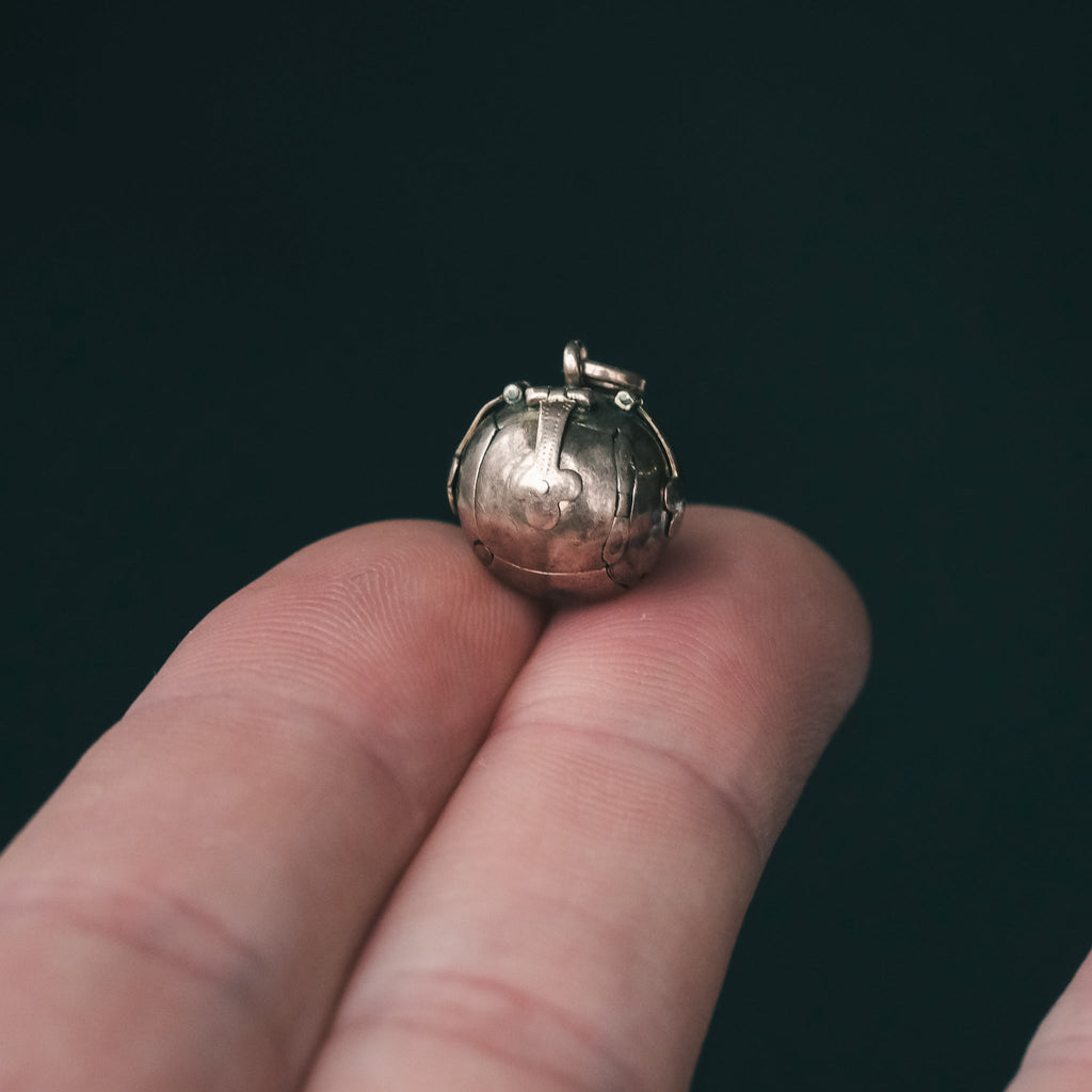 Miniature Antique Masonic Orb - Lost Owl Jewelry