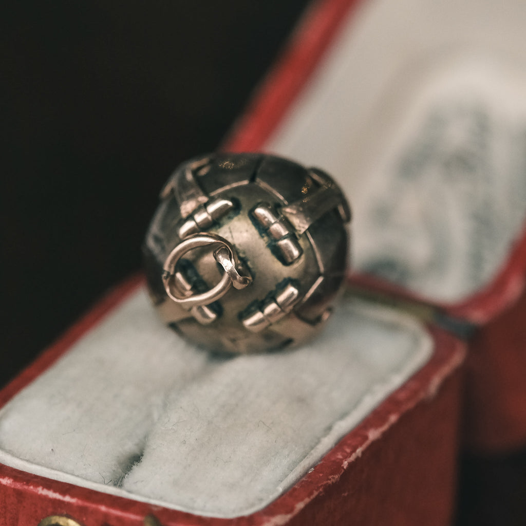 Miniature Antique Masonic Orb - Lost Owl Jewelry