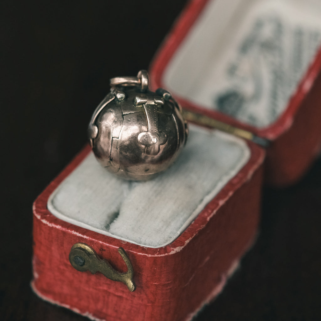 Miniature Antique Masonic Orb - Lost Owl Jewelry