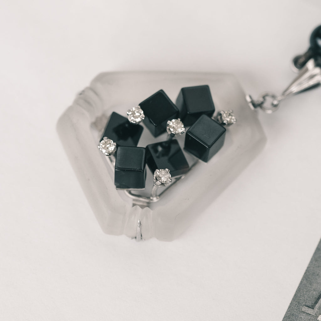 Modernist Necklace by Alan Gard - Lost Owl Jewelry