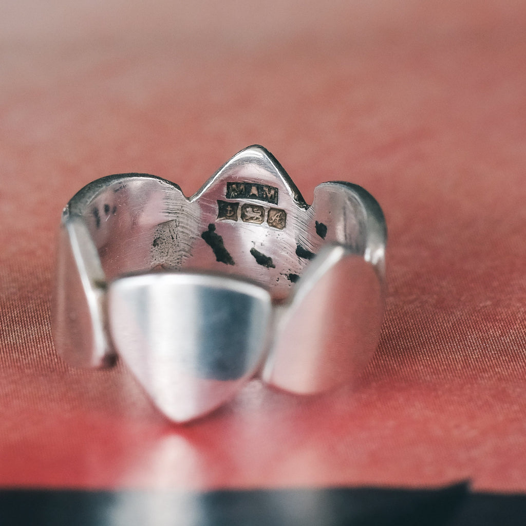 Modernist Shields Ring - Lost Owl Jewelry