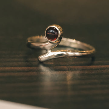 Murrle Bennett & Co Garnet Ring - Lost Owl Jewelry