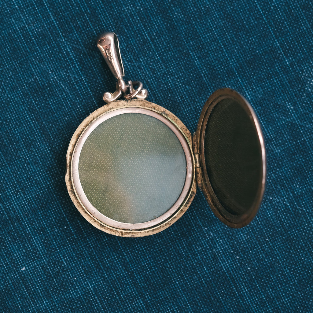 Murrle Bennett & Co Round Locket - Lost Owl Jewelry