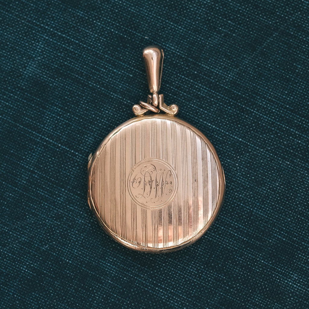 Murrle Bennett & Co Round Locket - Lost Owl Jewelry