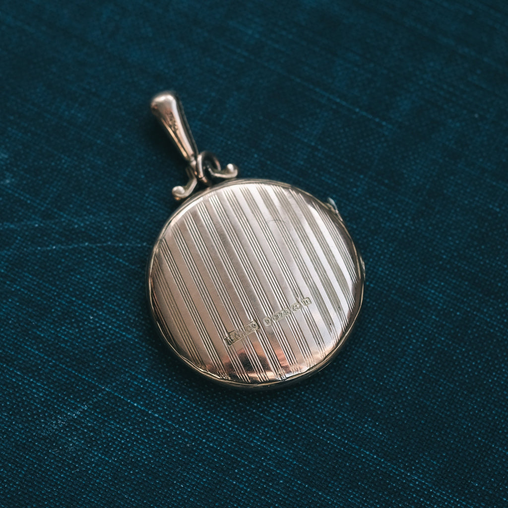 Murrle Bennett & Co Round Locket - Lost Owl Jewelry