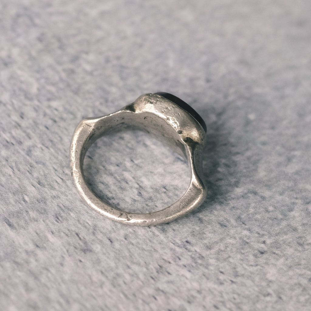 Roman Carnelian Intaglio Ring - Lost Owl Jewelry